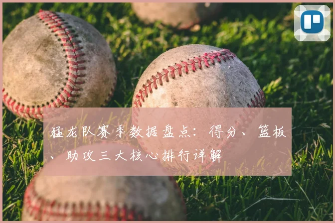猛龙队赛季数据盘点：得分、篮板、助攻三大核心排行详解